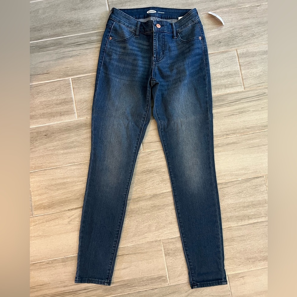 Old Navy super skinny jeans size 0 NWT